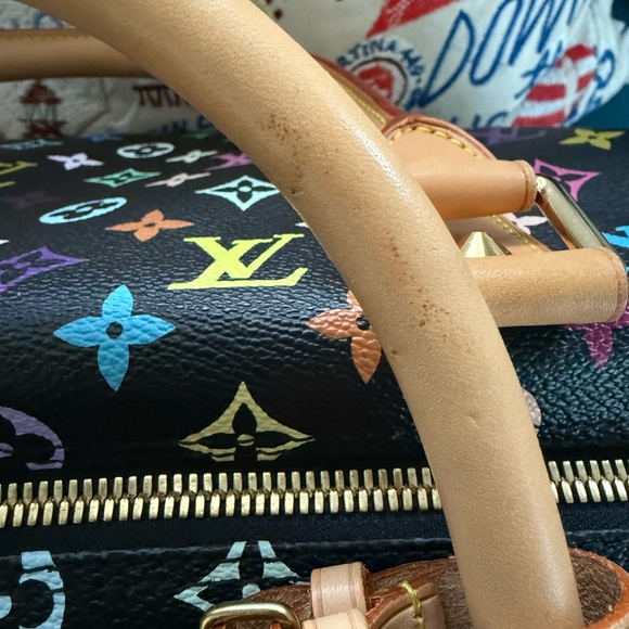 Takashi Murakami Louis Vuitton Keepall monogram multicolor (rare) offers taken - Picture 2 of 16